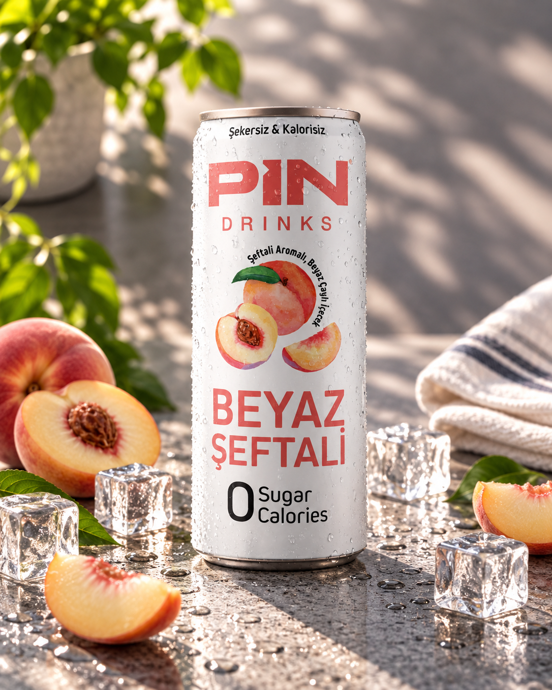 PİN KUTU BEYAZ ŞEFTALİ